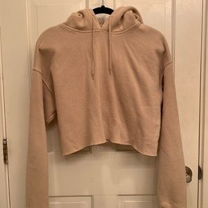 cropped hoodie